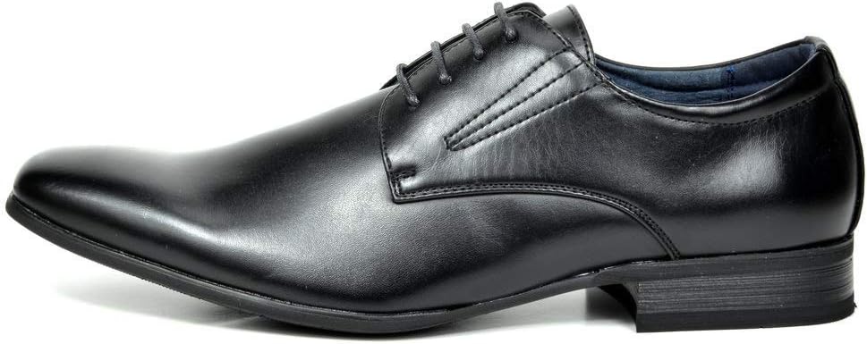Men's Classic Modern Formal Oxfords Lace Up Leather Lined Dress Shoes