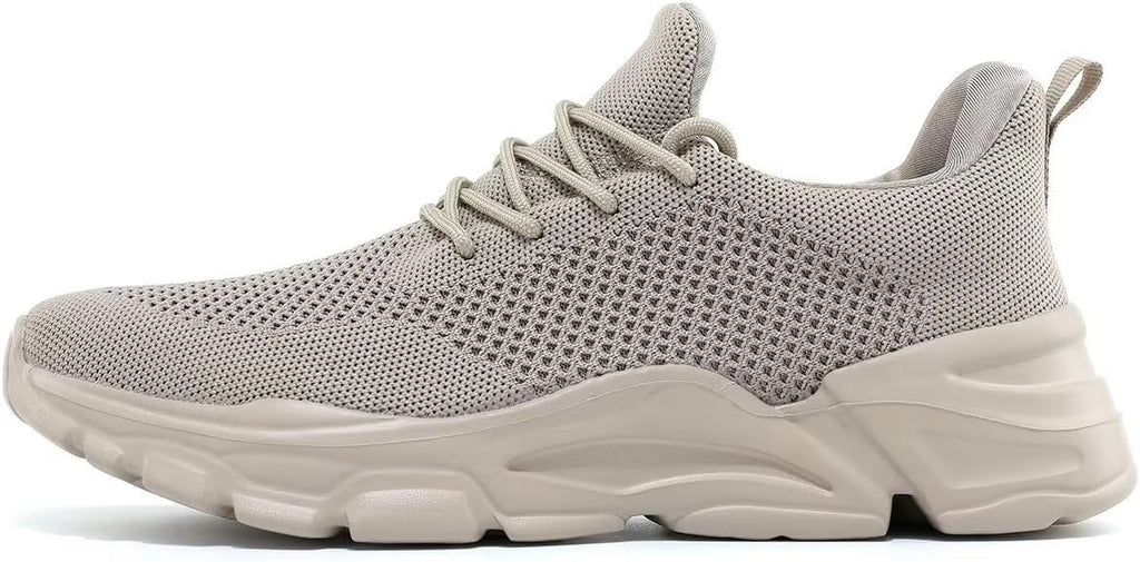 Men's Slip on Walking Shoes Ultra Light Breathable Non Slip Running Shoes Casual Fashion Sneakers Mesh Workout Sports