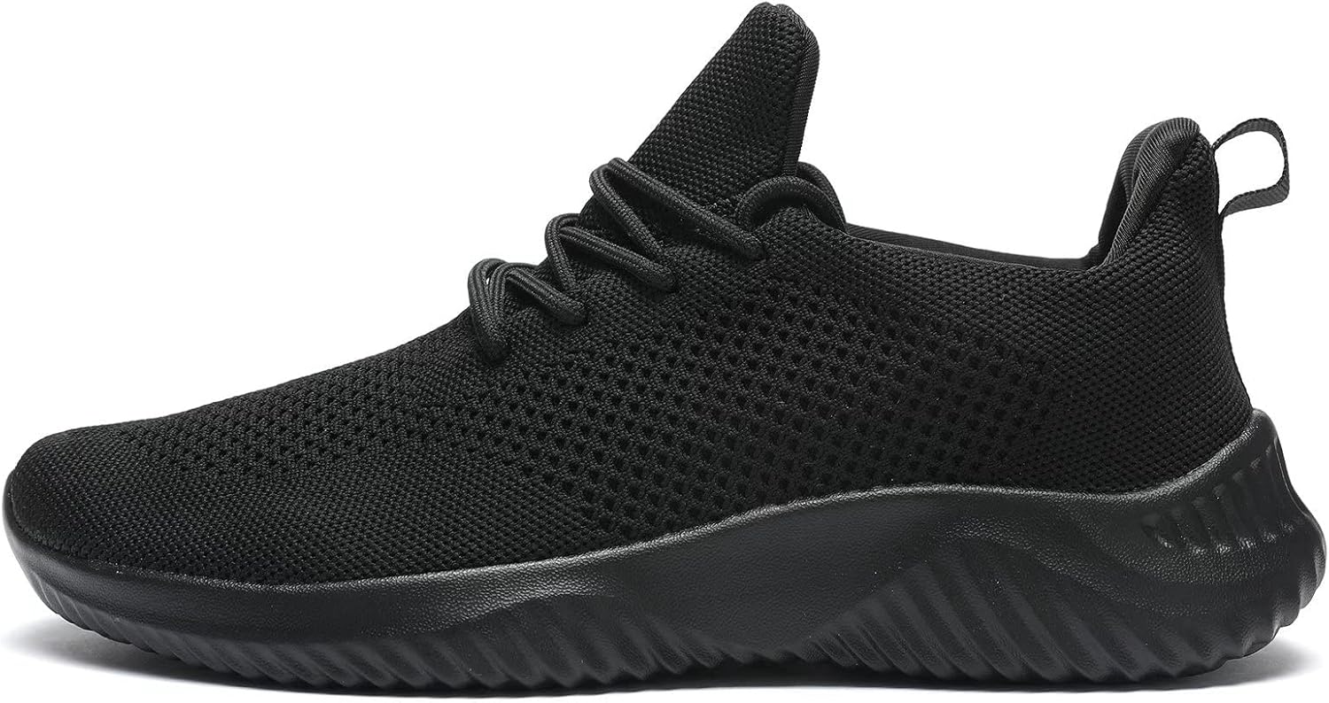 Men's Slip on Walking Shoes Ultra Light Breathable Non Slip Running Shoes Casual Fashion Sneakers Mesh Workout Sports