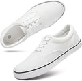 Men’s Low Top Canvas Walking Shoes Lace-up Fashion Sneakers Casual